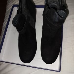 Black Heeled bootie boots